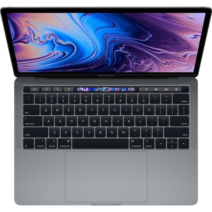 MacBook Pro 13,3" Retina avec Touch Bar - Intel Core i5 - RAM 8Go - 256Go - Gris Sidéral
