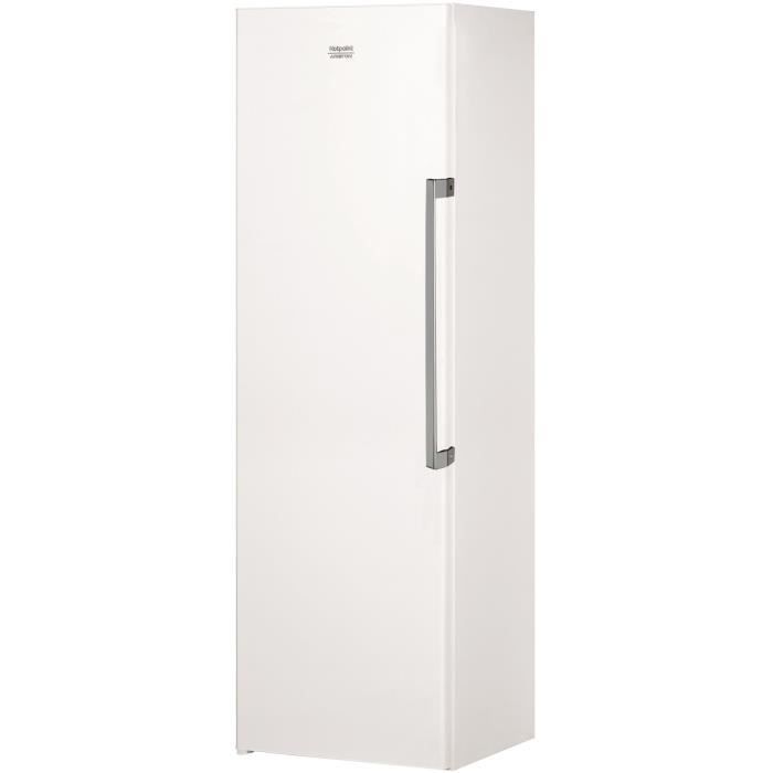 HOTPOINT - UH8F1FCW - Congélateur vertical - 260L - No-Frost - A+ - L59,5cm x H187,5cm - Blanc