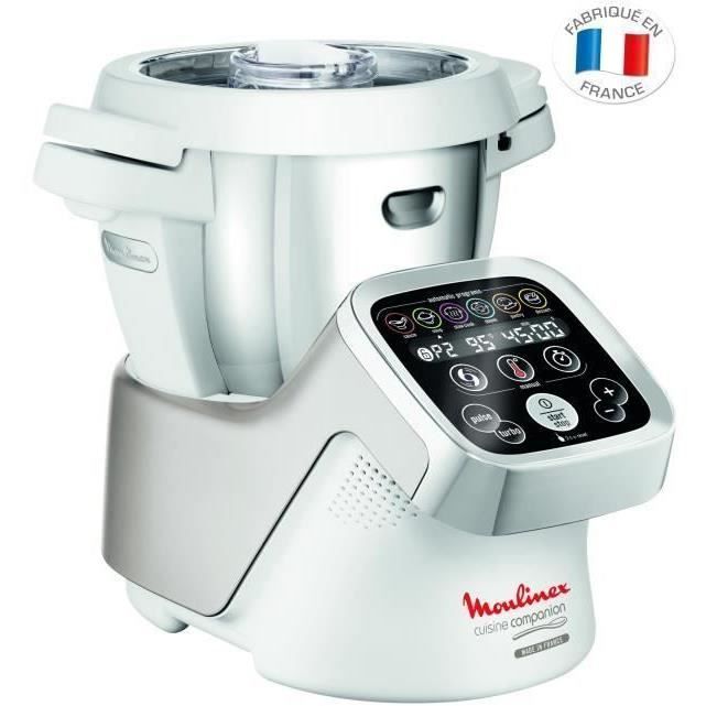 MOULINEX HF800A10 Robot cuiseur Companion - 4,5 L - Blanc