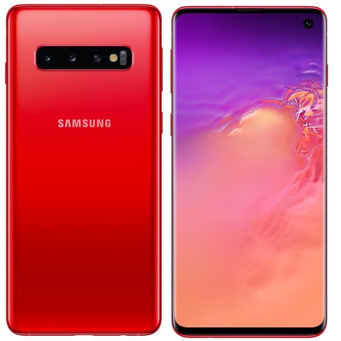 Samsung Galaxy S10 128 go Rouge - Double sim