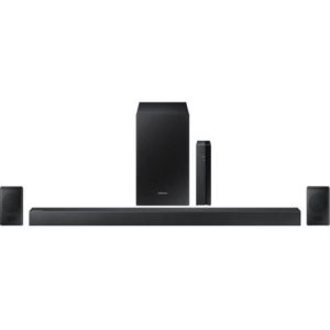 SAMSUNG HW-R470 Barre de son 4.1 Bluetooth - 240W - Enceintes arrière sans fil - Caisson de basse sans fil - Noir